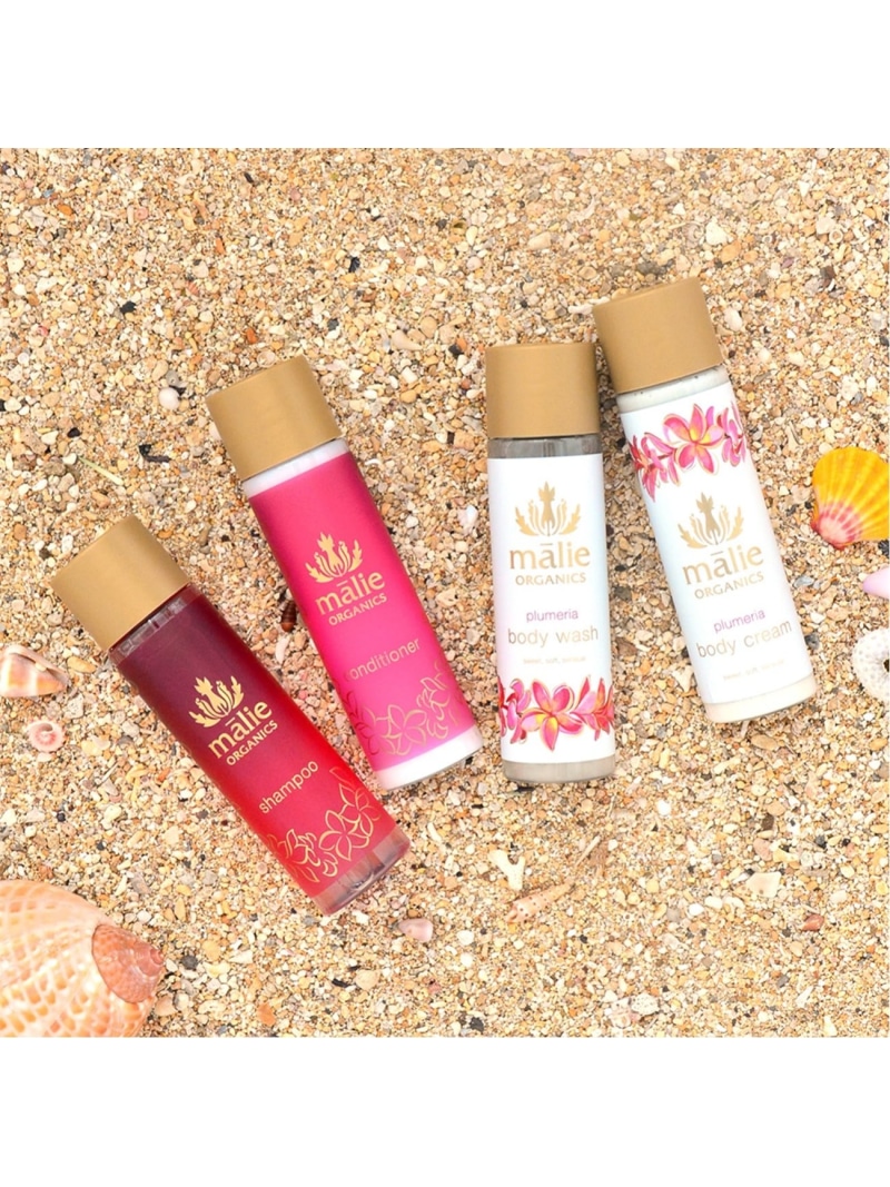 Malie Organics (公式)トラベルセット Plumeria マリエオーガ二クス コフレ・キット・セット コフレ・コスメキット・ギフトセット【送料無料】｜ Fashion Men