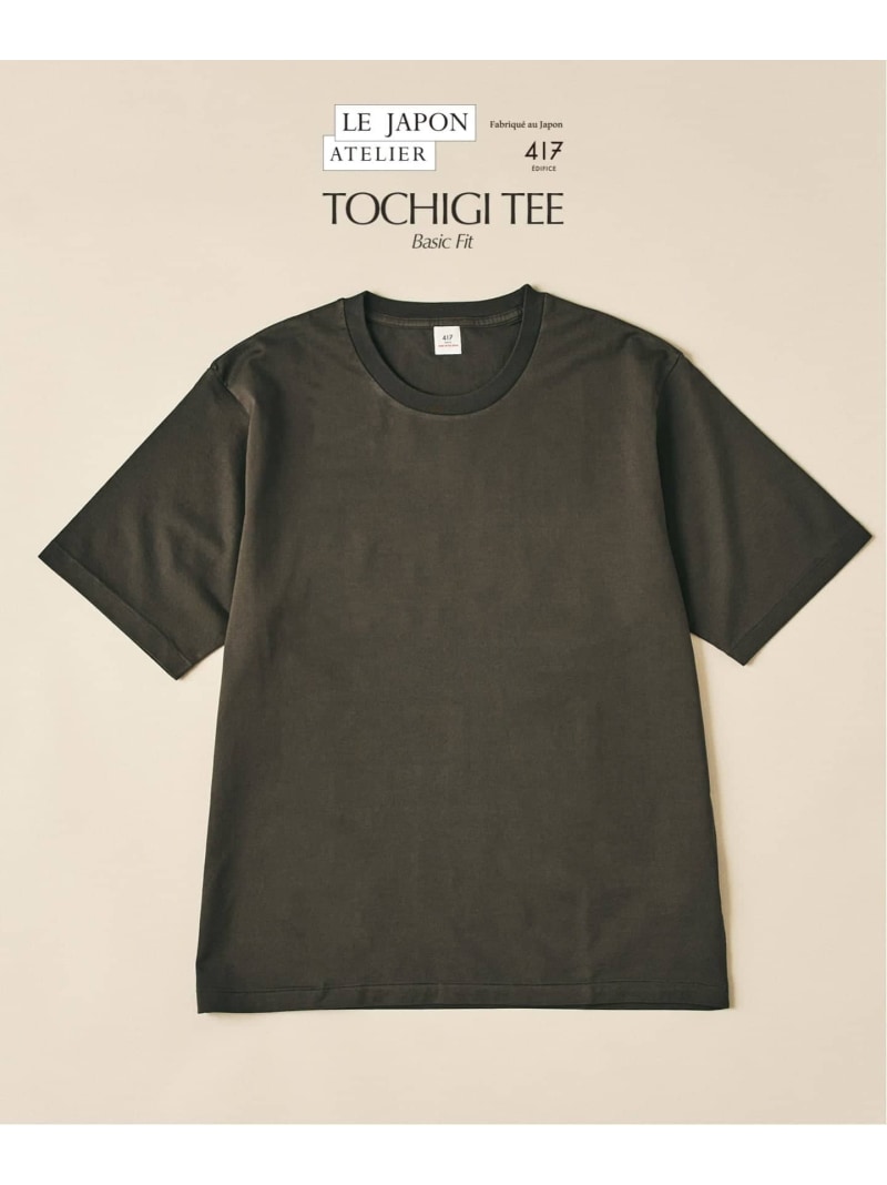 417 EDIFICE 【LE JAPON】TOCHIGI S/S Tシャツ フォーワンセブン エディフィス トップス カットソー・Tシャツ ブルー イエロー ブラック ホワイト【送料無料】