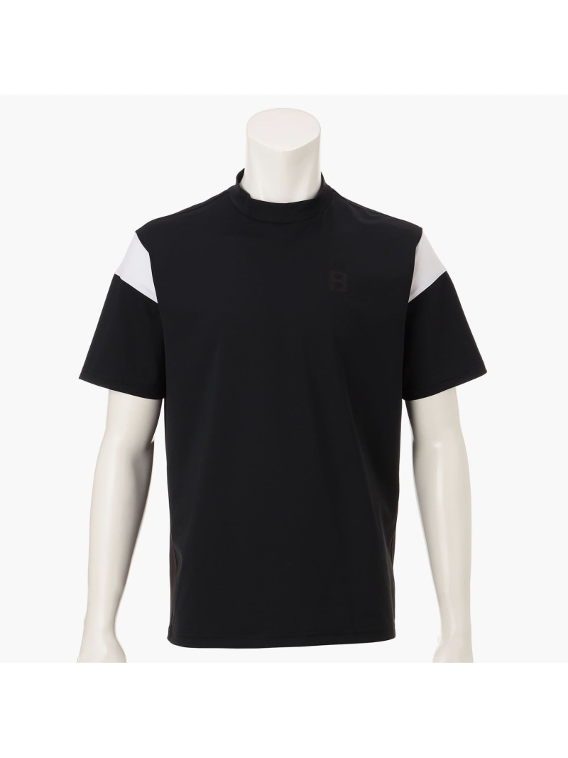 【SALE／20%OFF】BRIEFING GOLF メンズカレッジハイネック(伸び伸びする相応う) ブリーフィング トップス カットソー・ティーシャツ 黒いこと 白いこと【RBA_E】【貨物輸送無料】