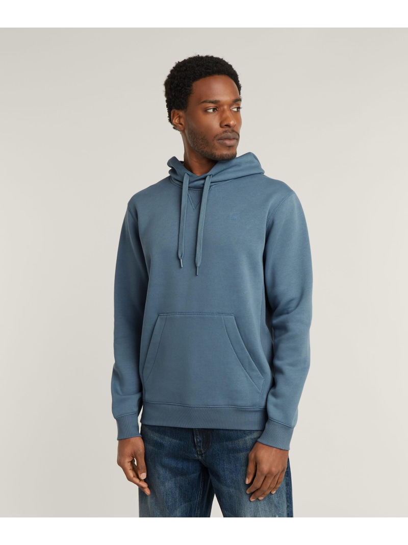 【SALE／40%OFF】G-Star RAW 【公式ショップ】Premium Core Sweater/ベーシックデザインワンポイントロゴスウェット/トレーナー ジースターロゥ トップス パーカー・フーディー ブルー【RBA_E】【送料無料】 6,778円