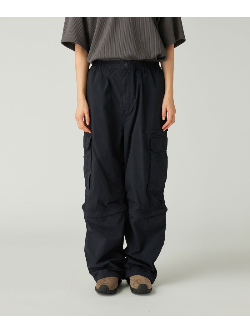 【SALE／40%OFF】Snow Peak Garment Dyed Convertible Pants スノーピーク ズボン下 カーゴパンツ 黒いこと 赤銅色 白いこと【RBA_E】【貨物輸送無料】
