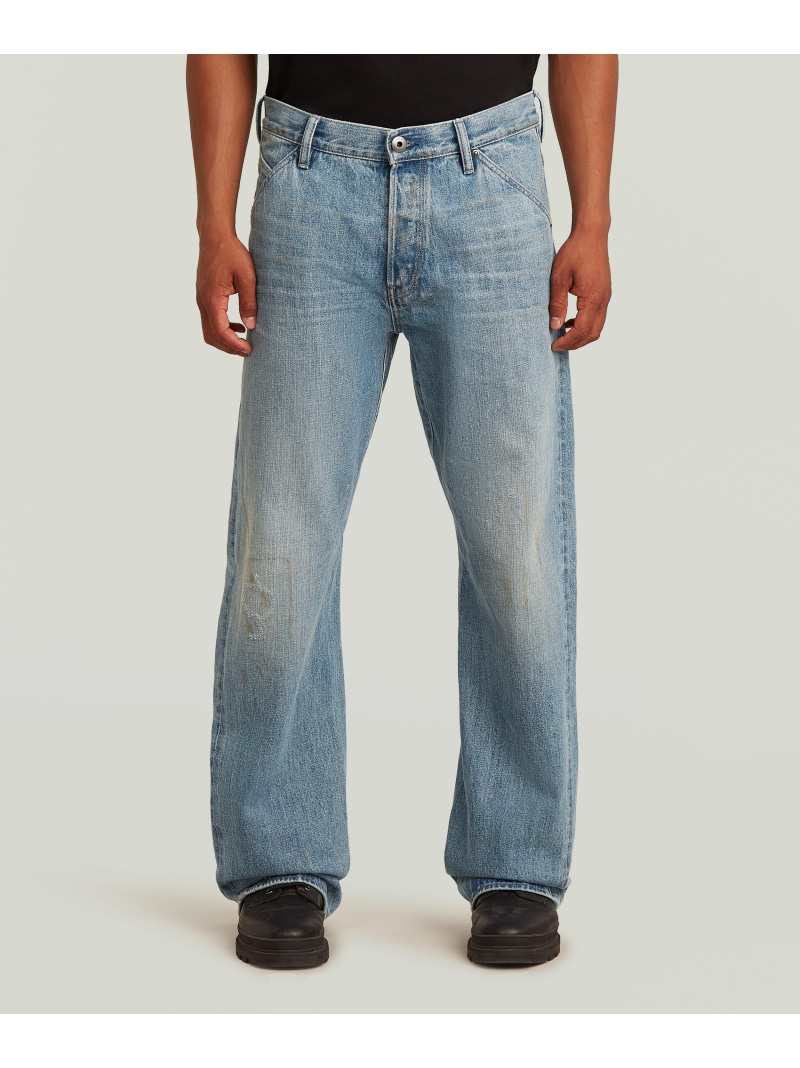 G-Star RAW 【公式ショップ】Dartt 3D Loose Bootcut Jeans/立体裁断ワイドルーズブーツカットジーンズ/フレアデニムパンツ ジースターロゥ パンツ ジーンズ・デニムパンツ ブルー【送料無料】