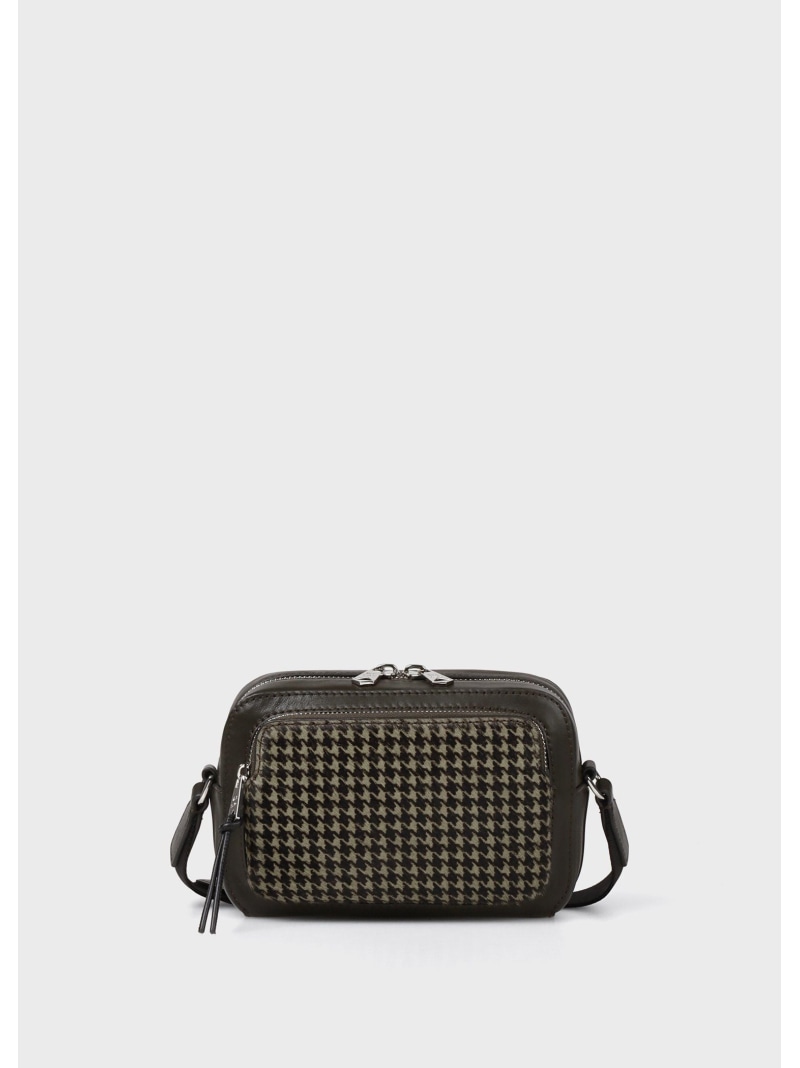 Paul Smith ハウンドトゥース ショルダーバッグ 極点・スミス 御徒面子 余分の物の御徒面子 緑であること【貨物輸送無料】