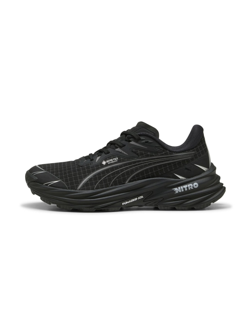 PUMA メンズ ファスト トラック ニトロ 4 ゴアテックス ランニングシューズ Fast-Trac NITRO 4 GTX プーマ シューズ・靴 スニーカー ブラック【送料無料】