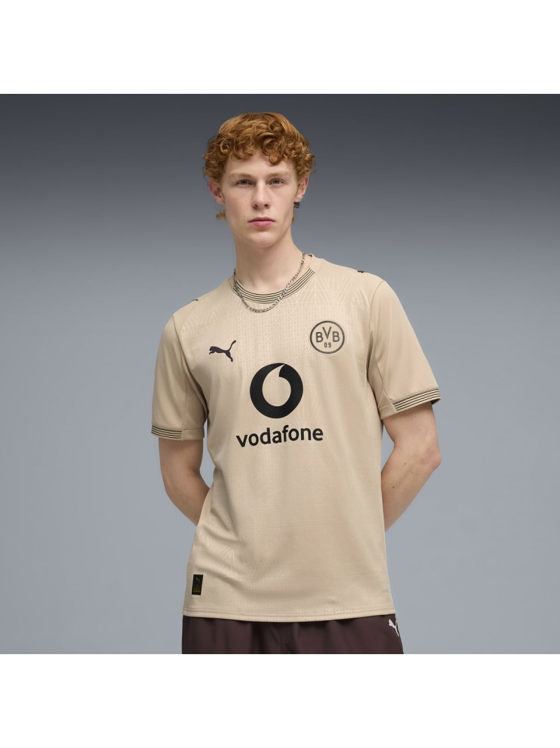 PUMA メンズ ドルトムント 特別 ～版 写し物 半袖 制服 BVB Special Edition JSY Rep ピューマ 運動競技・アウトドア属具 余分の物の運動競技・アウトドア属具【貨物輸送無料】 その他-アウトドア-スポーツ・アウトドア
