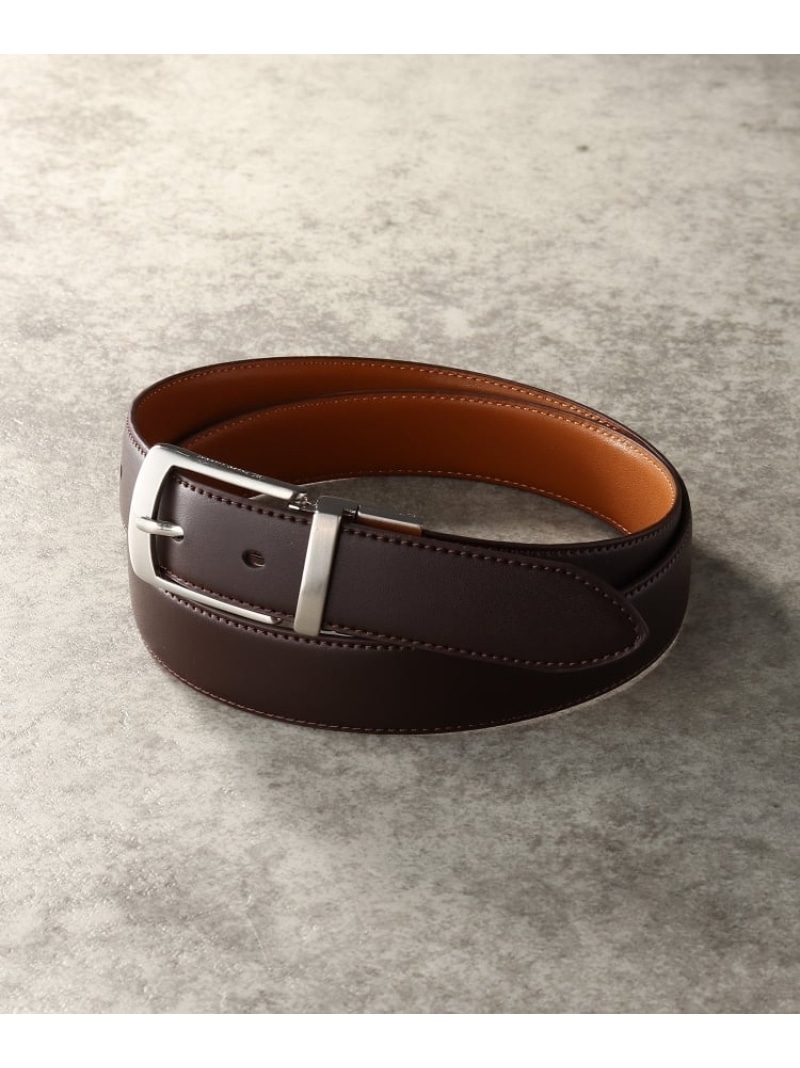 Tk Takeo Kikuchi レザーリバーシブルベルト ティーケータケオキクチ