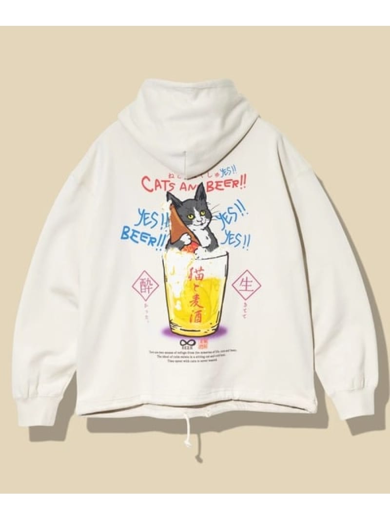 楽天市場】go slow caravan/(M)空紡糸裏毛 RALLY メカニック猫プル