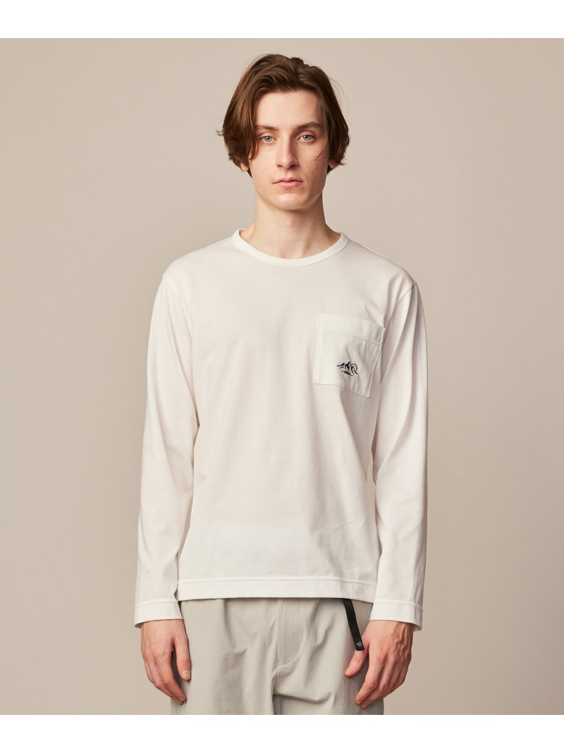 【SALE／30%OFF】JOSEPH ABBOUD 【リサイクルポリエステル使用】37.5リサイクル天竺 Tシャツ ジョセフアブード トップス カットソー・Tシャツ ホワイト グレー ブラック【RBA_E】【送料無料】