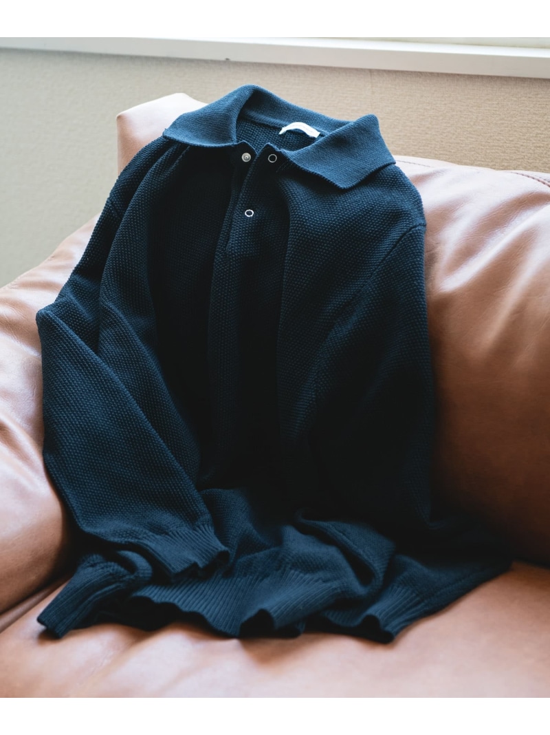 【SALE/40%OFF】URBAN RESEARCH DOORS 『吸水速乾/防シワ/イージーケア/UVカット』DRYMIX カノコロングスリーブニットポロシャツ アーバンリサーチドアーズ トップス ニット グレー ブラック【RBA_E】【送料無料】