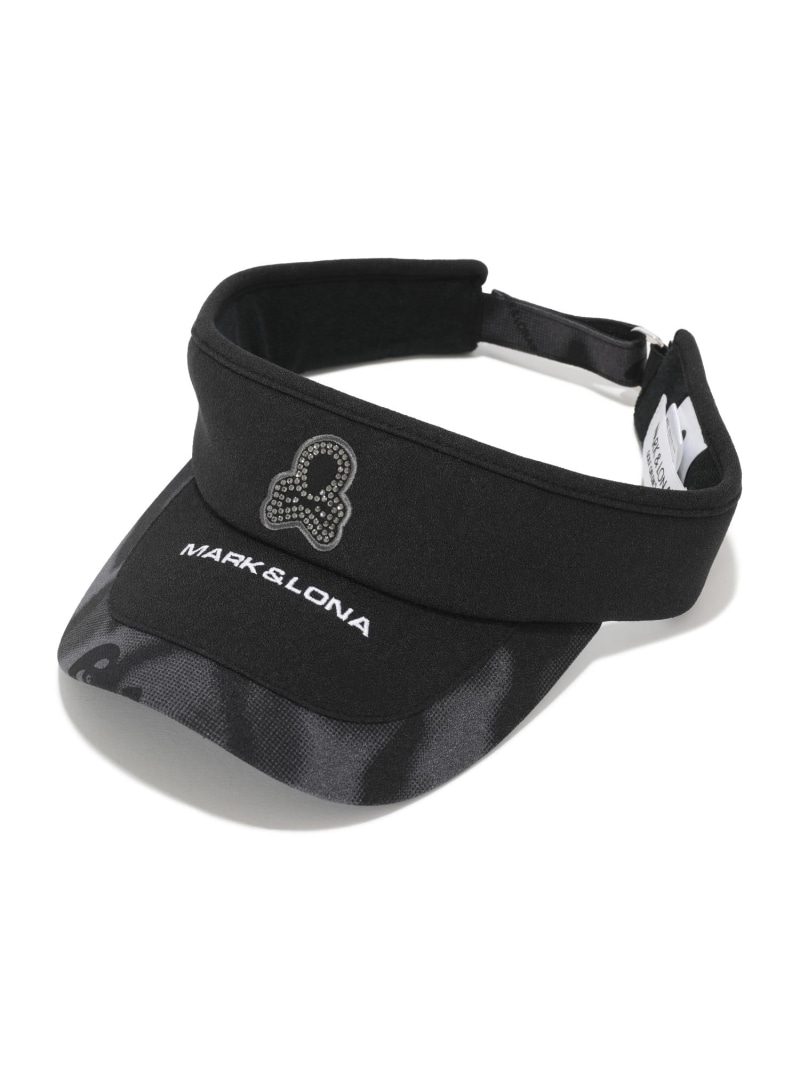 MARK \u0026 LONA GG Shimmer Visor ｜ MEN and WOMEN マークアンドロナ 鳥打ち帽 サンバイザー 赤銅色 薄墨色 黒いこと【貨物輸送無料】