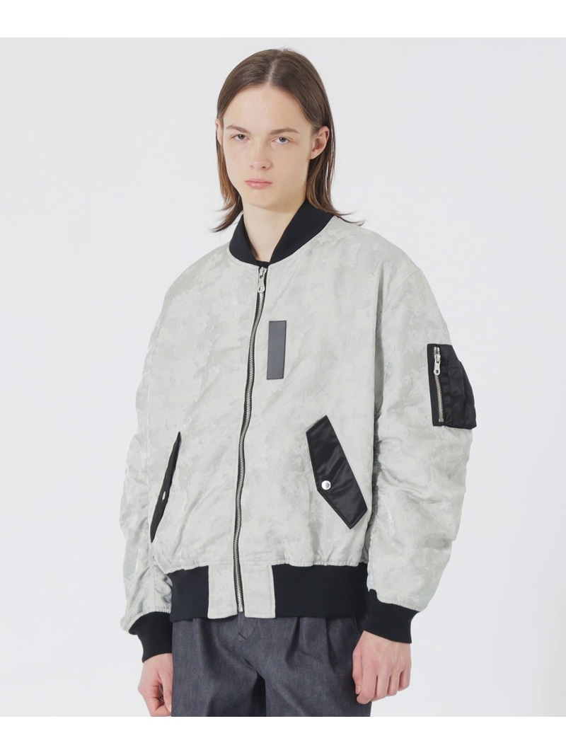 【SALE／40%OFF】LOVELESS ブラージャカードMA-1 ラブレス ジャケット・アウター ブルゾン・ジャンパー グレー ブラック【RBA_E】【送料無料】｜ Fashion Men 24,090円