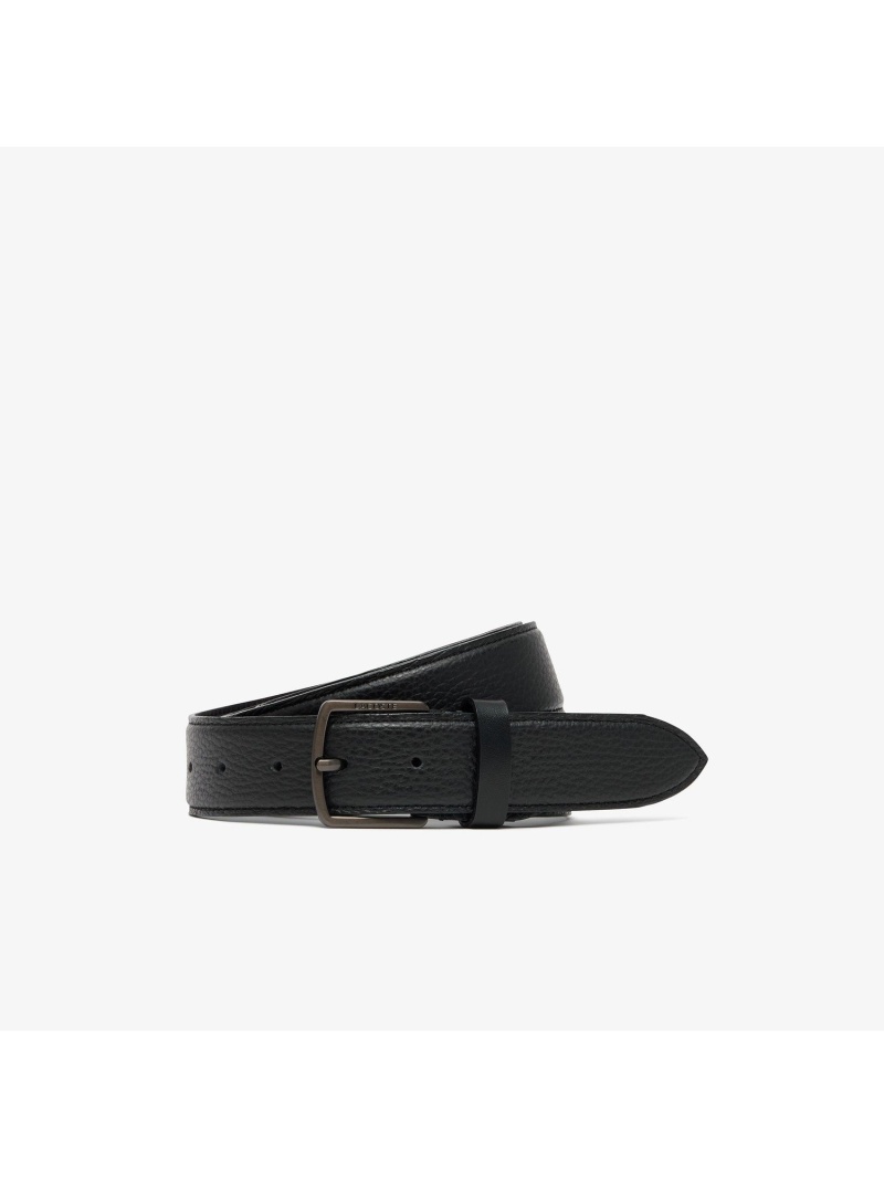 LACOSTE ストレッチレザーベルト ラコステ ファッション雑貨 ベルト ブラック ホワイト グリーン ブラウン【送料無料】