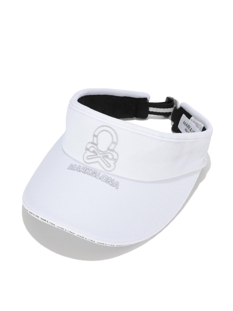 MARK \u0026 LONA Ever Wide Brim Visor ｜ MEN and WOMEN マークアンドロナ かぶり笠 サンバイザー サクラ色 黒いこと 白いこと【貨物輸送無料】