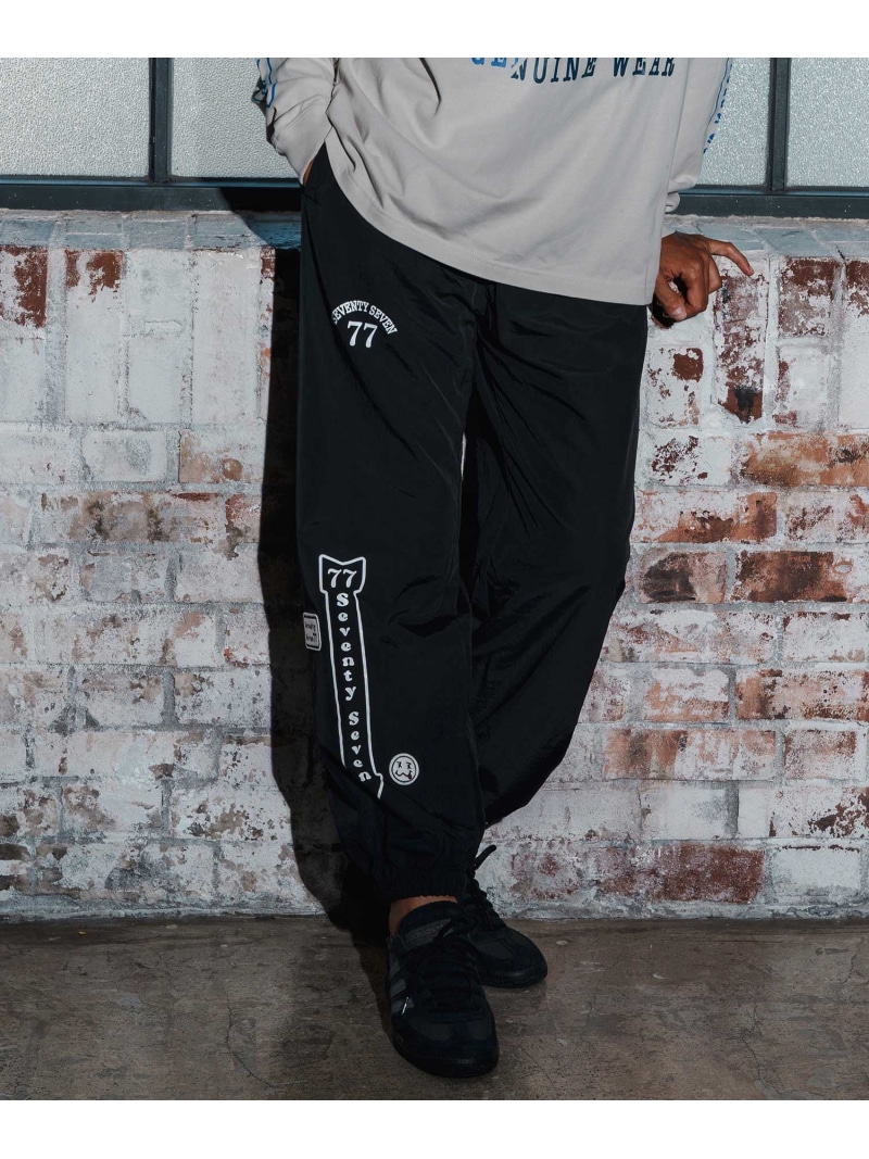 seventy seven mp14174-nylon training pants 25W ナイロンパンツ カンビオ パンツ その他のパンツ ブラック【送料無料】｜ Fashion Men