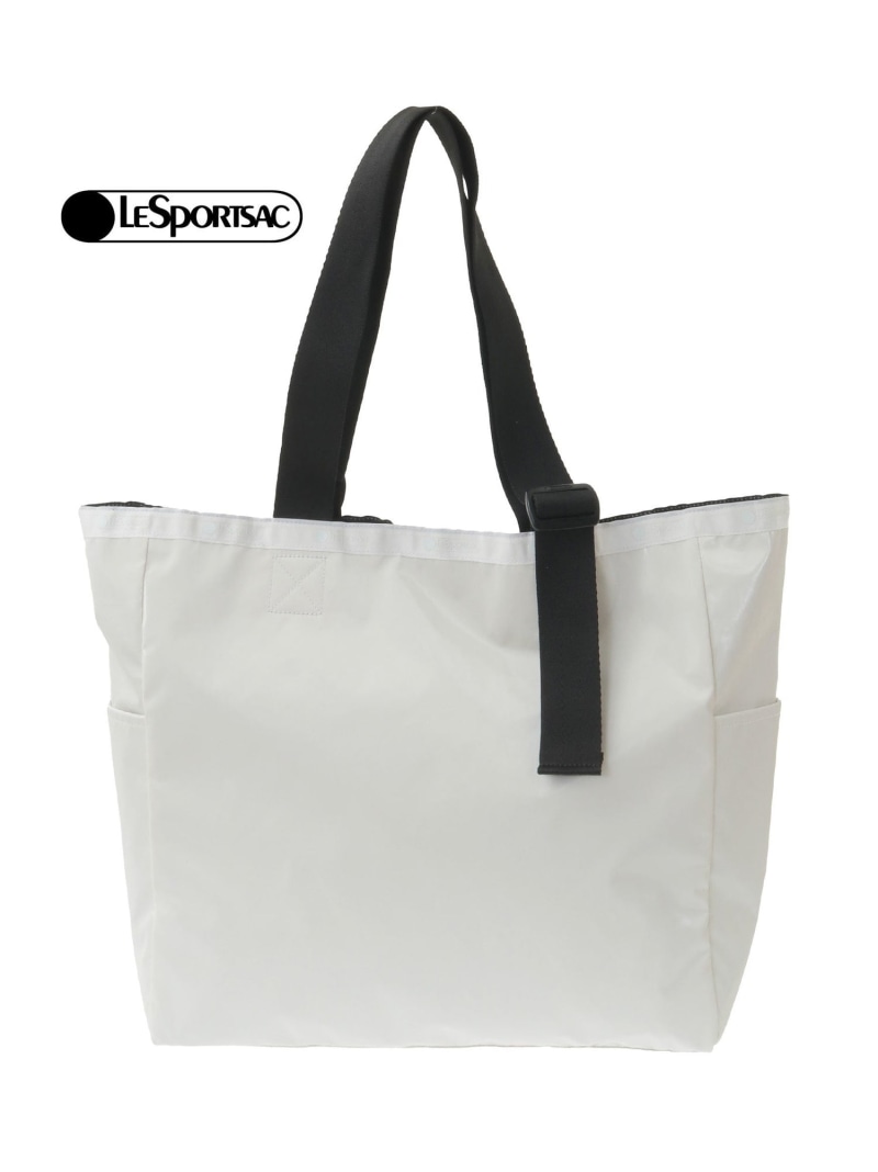 CONVERSE TOKYO 【LeSportsac】ADJUSTABLE  REVERSIBLE TOTE BAG コンバーストウキョウ 御徒面子 トートバッグ 黒いこと 白いこと【貨物輸送無料】