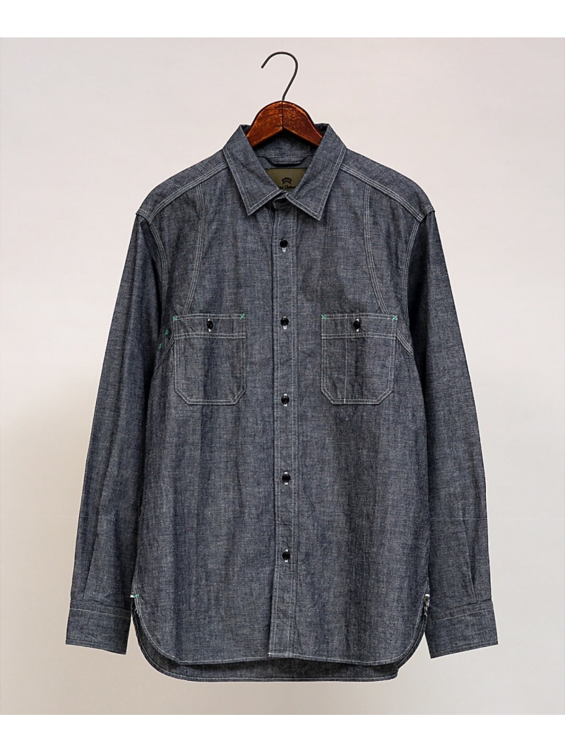 Nigel Cabourn 【公式】ナイジェル・ケーボン / MAN / メディカルシャツ ナイジェル・ケーボン トップス シャツ・ブラウス ブルー【送料無料】| Fashion Men