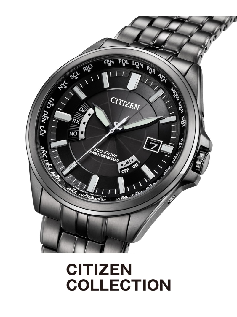 【SALE／30%OFF】CITIZEN COLLECTION シチズン シチズンコレクション メンズ エコ・ドライブ電波時計 CB0294-54E シチズン アクセサリー・腕時計 腕時計【RBA_E】【送料無料】