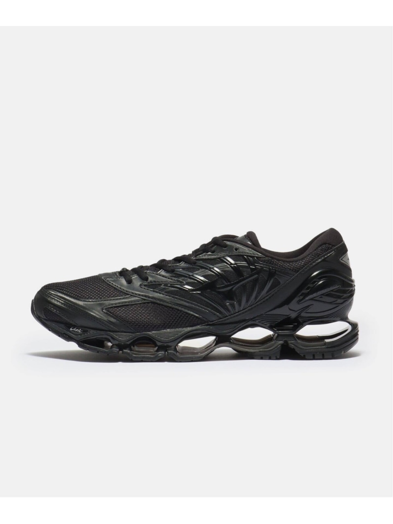 HERRINGBONE MIZUNO Wave Prophecy LS D1GA333701 杉綾模様 シューズ・靴 スニーカー 黒いこと【貨物輸送無料】