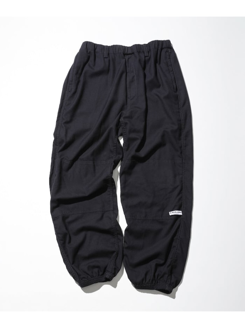 CAHLUMN Wool Flannel Gym Pant フリークスストア パンツ その他のパンツ ネイビー【送料無料】