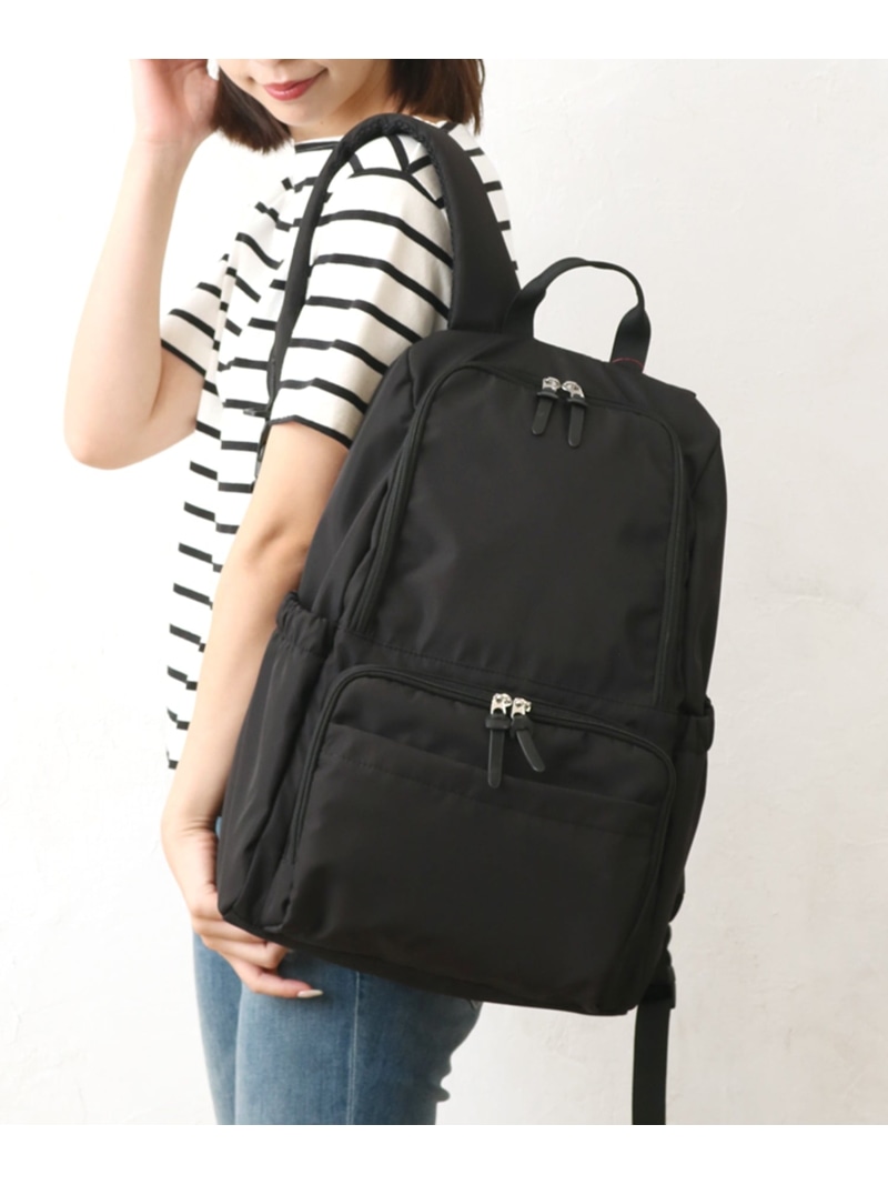 【SALE／28%OFF】SETUP7 A by MAGASIN DE MODE/ママカル自立多機能リュック SNBD セットアップセブン バッグ リュック・バックパック ブラック グレー【RBA_E】【先行予約】*【送料無料】