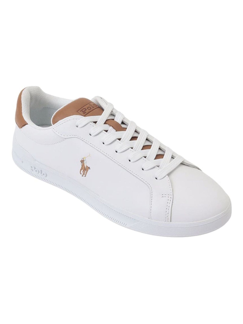 【SALE／30%OFF】POLO RALPH LAUREN ポロ ラルフローレン RA56 HERITAGE COURT 2 ホワイトタン スニーカー ロバート・エドワード・リーガル  フットコミュニティー シューズ・靴 スニーカー 白いこと【RBA_E】【貨物輸送無料】