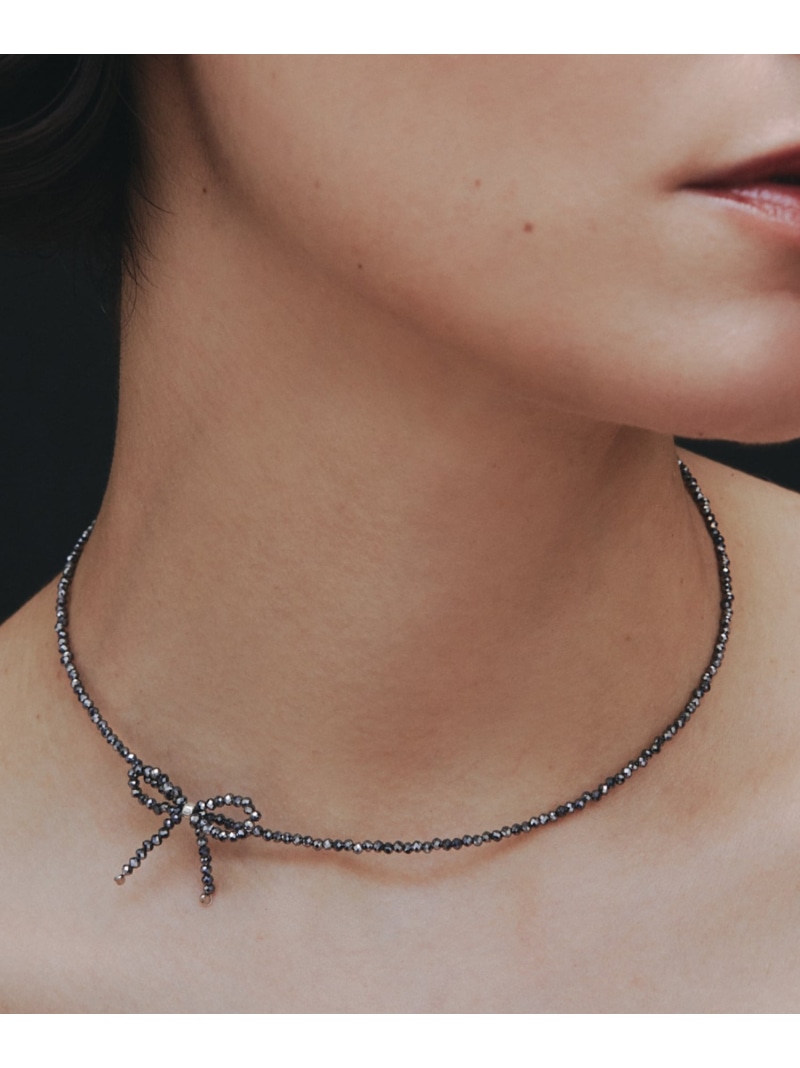 les bon bon les bon bon/waltz argent necklace BOB432 ネックレス silver925 シルバー925 リボン 日本製 ルボンボン ギフト セットアップセブン アクセサリー・腕時計 ネックレス シルバー【送料無料】
