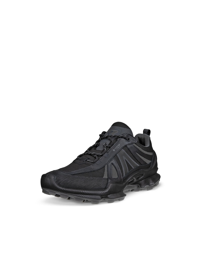 【SALE／51%OFF】ECCO 全天候型 本革 BIOM C-TRAIL 雨合羽 高役立つことスニーカー 軽さ 山びこ シューズ・靴 スニーカー 黒いこと【RBA_E】【貨物輸送無料】