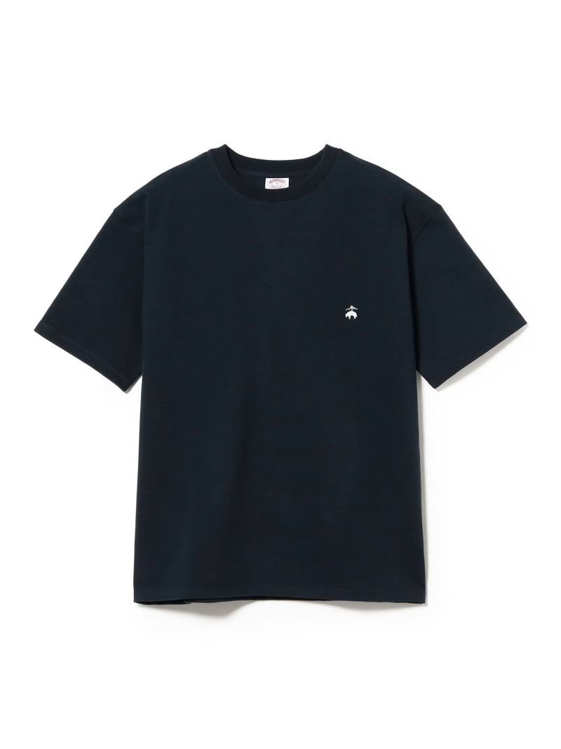 BEAMS F Brooks Brothers / ヘビーウェイト Tシャツ ビームス メン トップス カットソー・Tシャツ ネイビー ホワイト【送料無料】