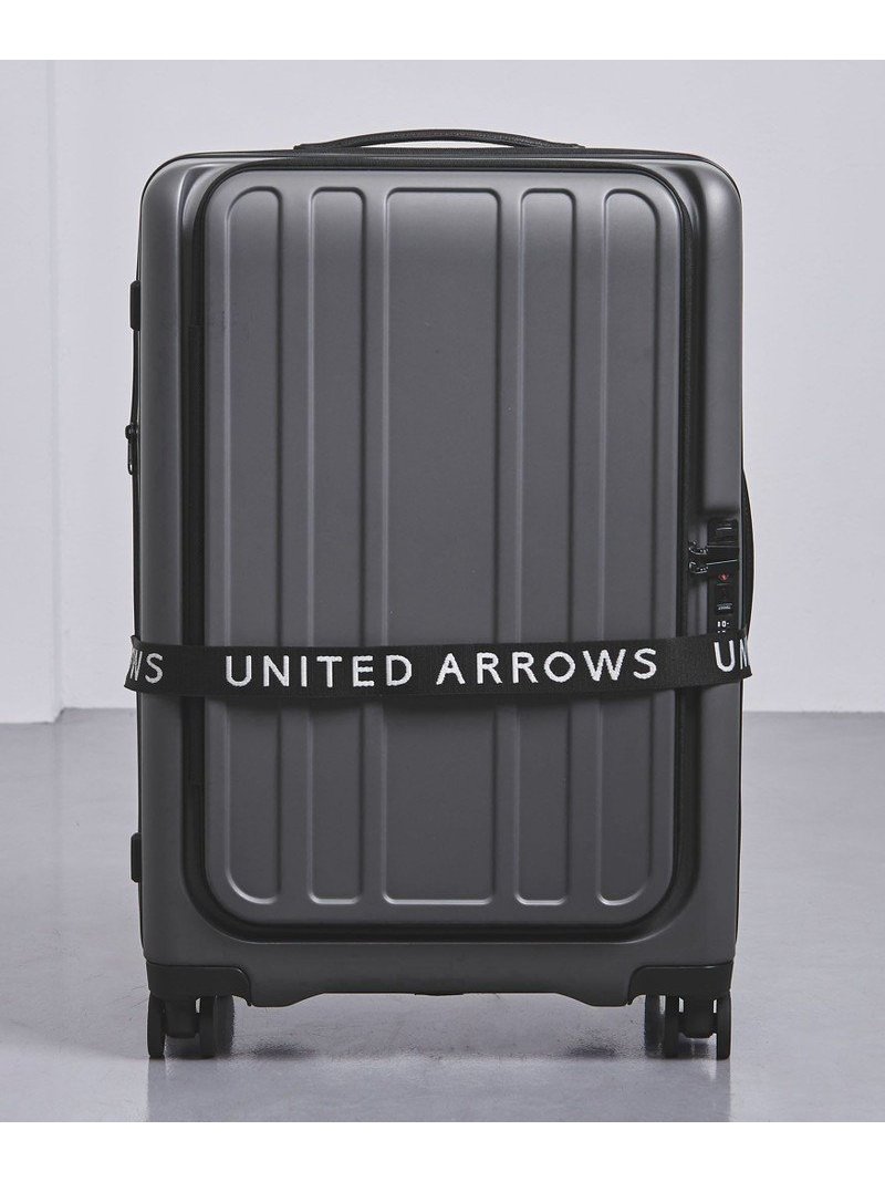 United Arrows スマート スーツケース 66l グレー