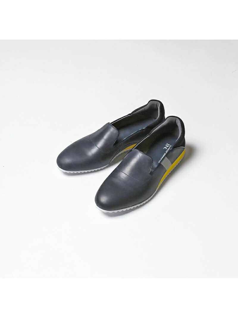 即納特典付き Sale 40 Off Alfredobannister ポイントカラーソールスリッポン アルフレッド バニスター シューズ スニーカー スリッポン ブラック グレー ネイビー Rba E 最適な材料 Www Saintmary Cl