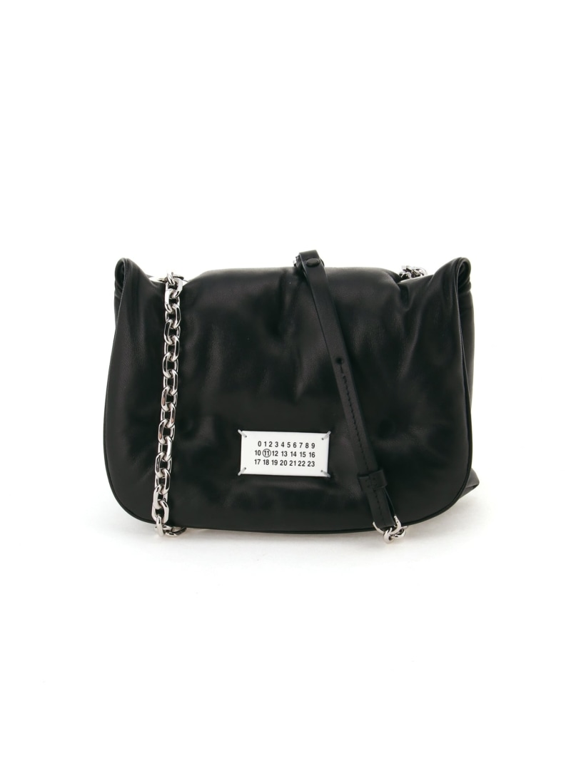 Maison Margiela 「グラムスラム」 フラップ スモール メゾンマルジェラ バッグ ショルダーバッグ ブラック【送料無料】