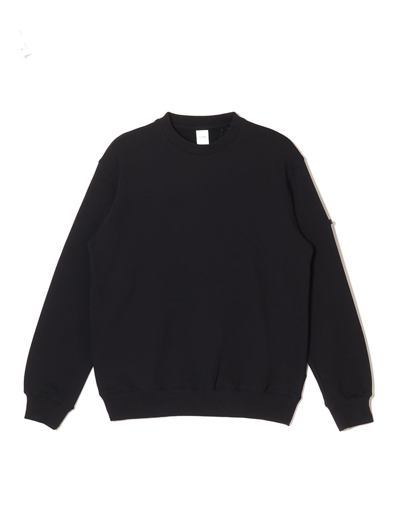 THE CRIMIE CREW NECK SWEAT ガーデン トップス スウェット・トレーナー ブラック ネイビー【送料無料】