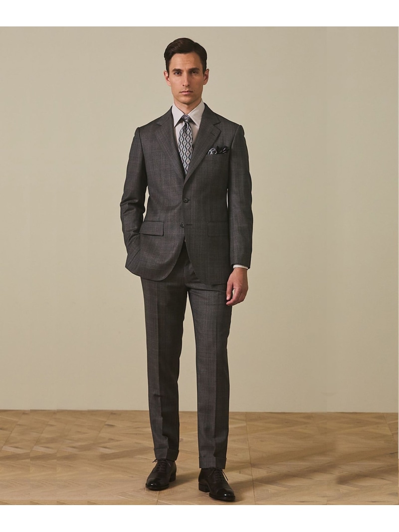 GOTAIRIKU 【ZEGNA/ゼニア】エレクタ 背広(赤銅色照合のしるし) ゴタイリク 背広・フォーマル セットアップ背広 ベージュ【貨物輸送無料】