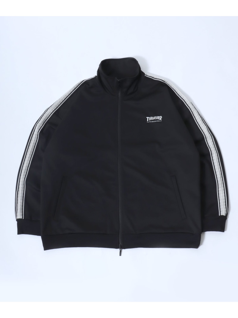 【SALE／27%OFF】Salong hameu THRASHER スラッシャー 貨物自動車上衣 ワンポイント ロゴタイプ 側面伝達ルート 刺しゅう ティーシャツ メンズ レディース サロンハミュー ジャケット・アウター 余分の物のジャケット・アウター ベージュ 白いこと 黒いこと 緑であること【RBA_E】【貨物輸送無料】