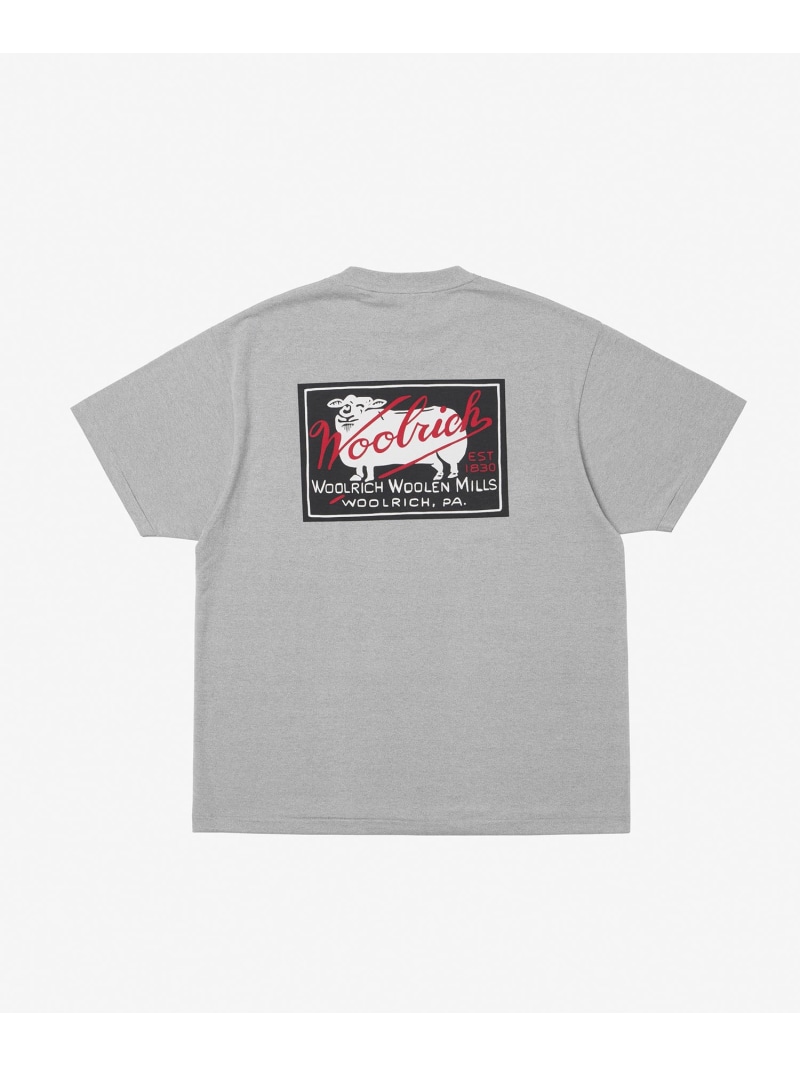 【楽天市場】WOOLRICH レーベル ロゴ Tシャツ ウールリッチ トップス シャツ・ブラウス ホワイト グレー ブラック【送料無料