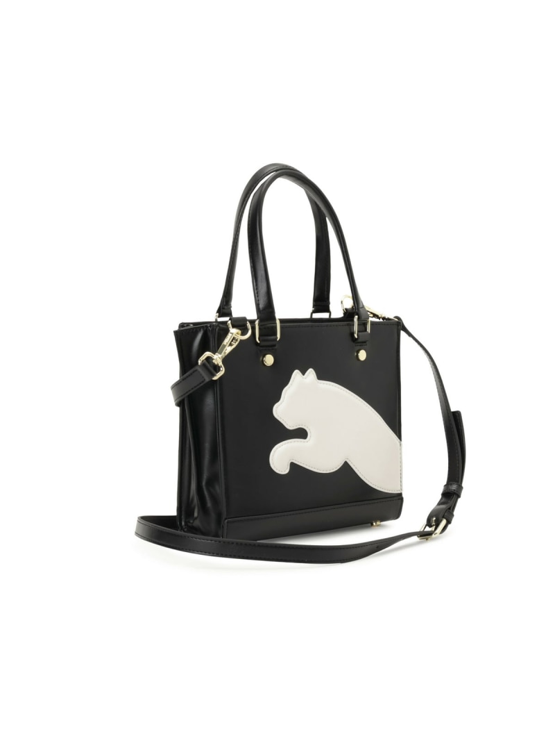 PUMA ユニセックス プーマ ミニ トートバッグ 2.5L PUMA Mini Tote Bag プーマ バッグ ボストンバッグ ブラック【送料無料】