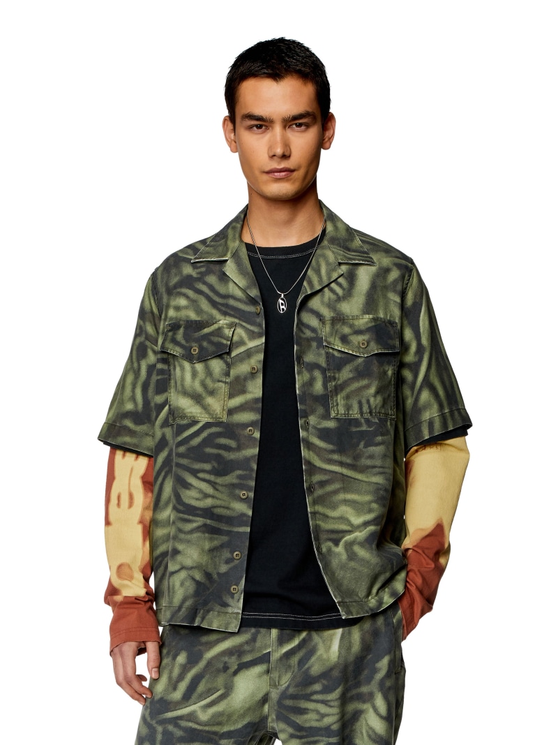 ⭐︎カカ⭐︎ ディーゼル　ジャケットシャツ Diesel シャツジャケット メンズ通販 - FARFETCH