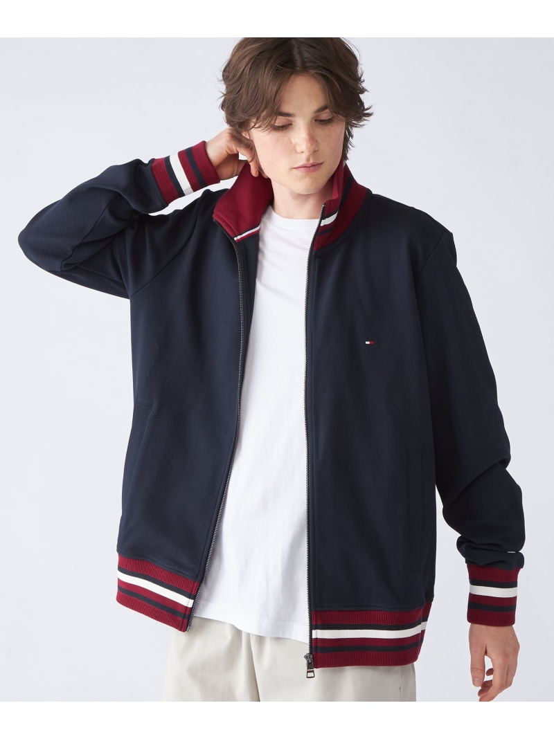 国内発◎TOMMY HILFIGER KIDS ジップスルーバーシティジャケット 