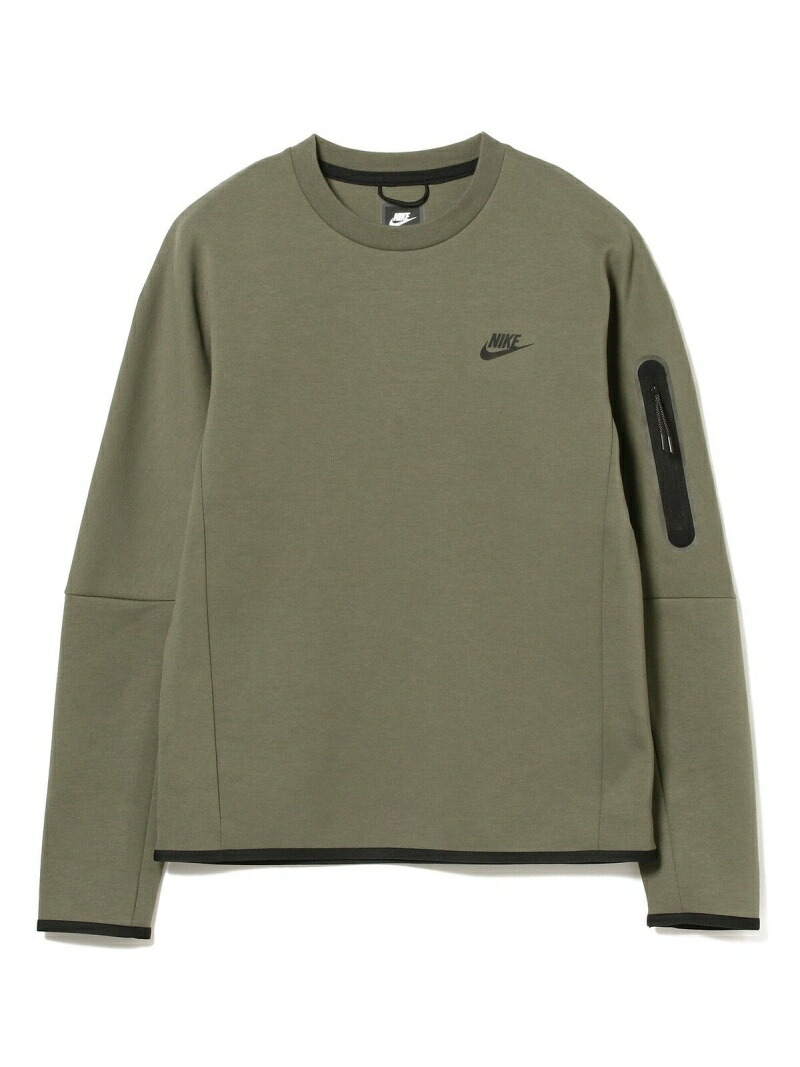 楽天市場 Beams Men Nike テックフリース クルーネック ビームス メン カットソー スウェット ベージュ グレー ブラック 送料無料 Rakuten Fashion Men