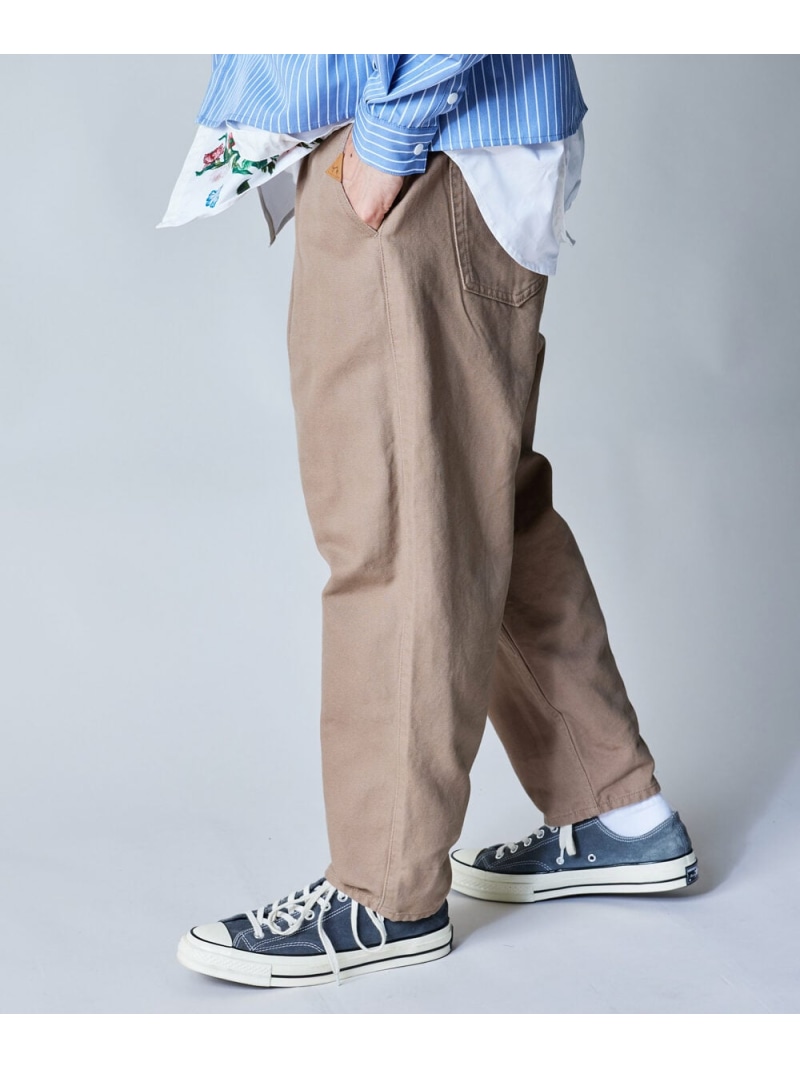 rehacer rehacer/(U)Bomber Tapered Easy ChinoPant レアセル パンツ チノパンツ ブラック ネイビー ベージュ【送料無料】
