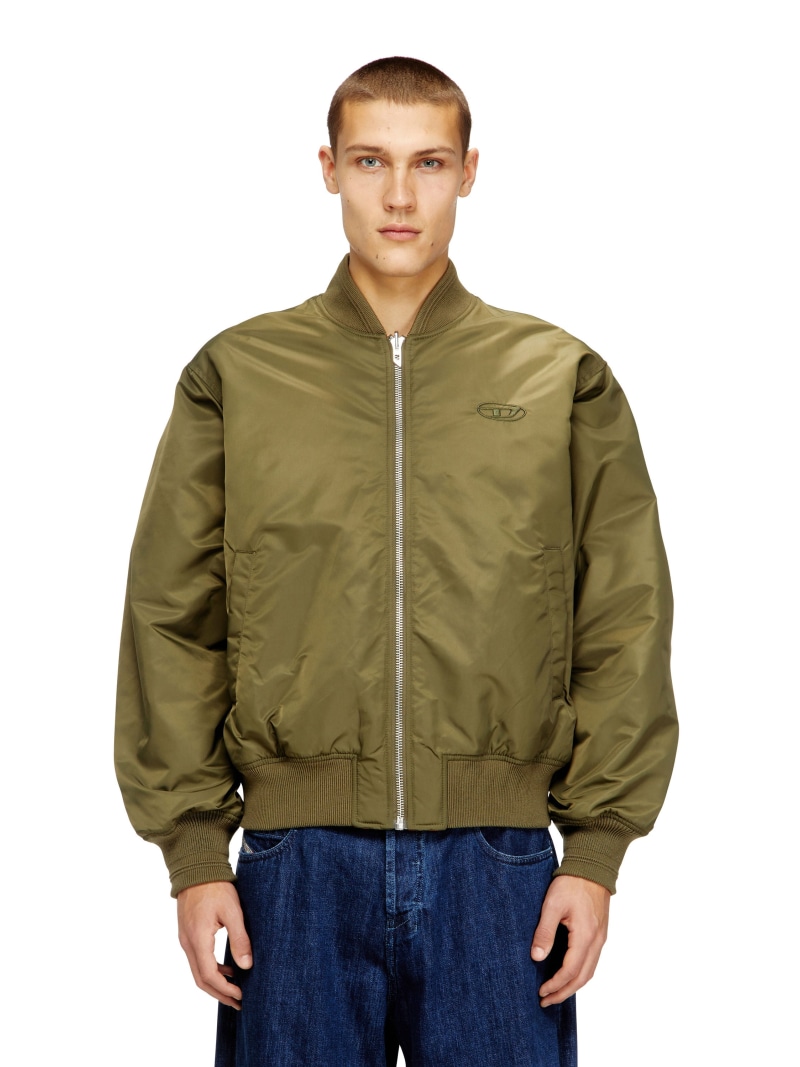 楽天市場】DIESEL メンズ ボンバージャケット エンブロイダリー