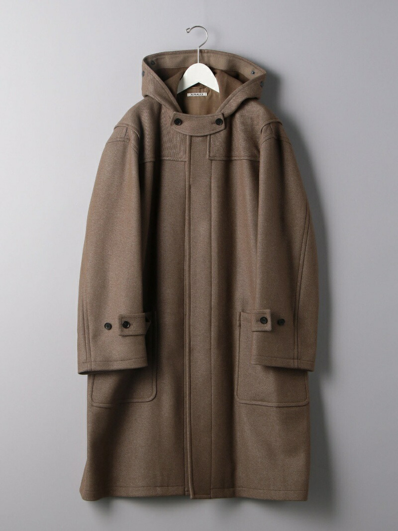 訳あり】 auralee オーラリー ダッフルコート COAT DUFFLE BIG ...