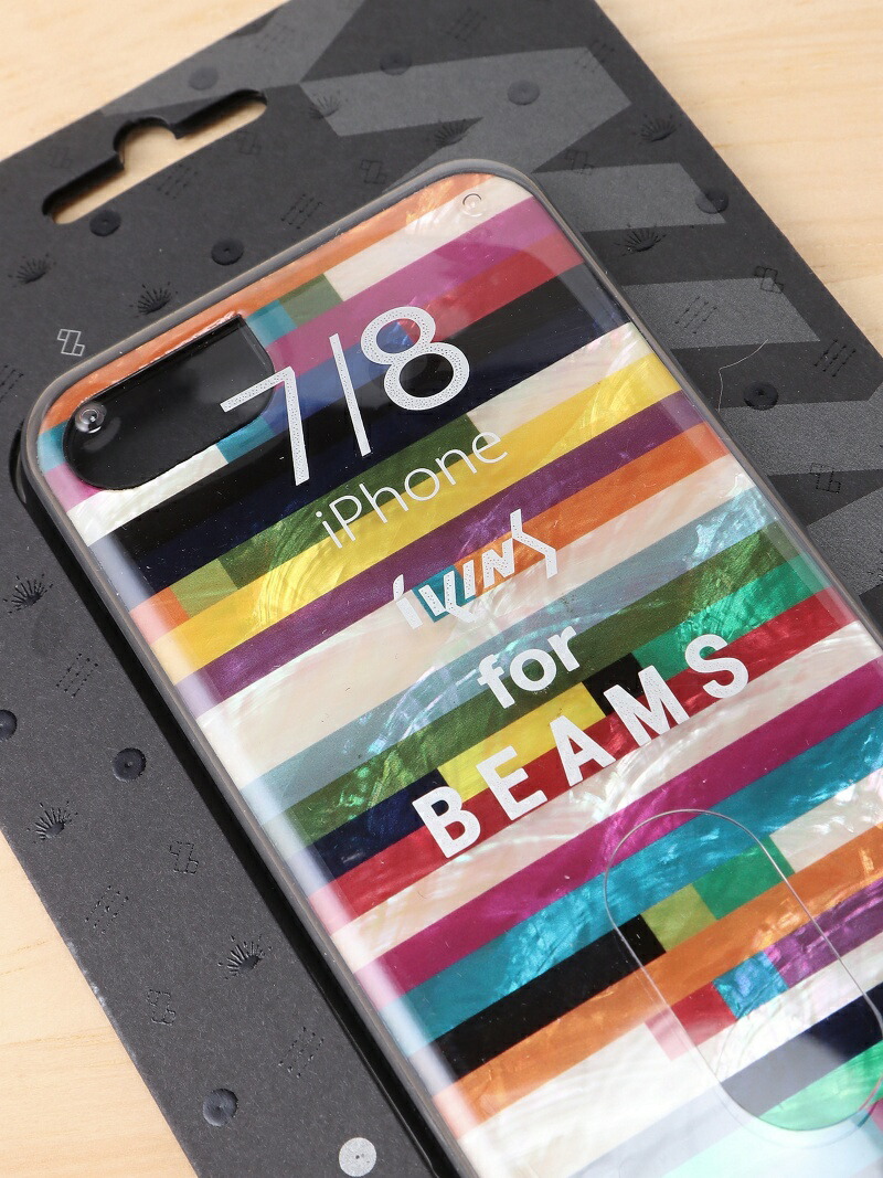 楽天市場 Beams Men Man Wood 別注 Pearl Iphone8 7ケース ビームス メン ファッショングッズ 携帯ケース アクセサリー 送料無料 Rakuten Fashion Men