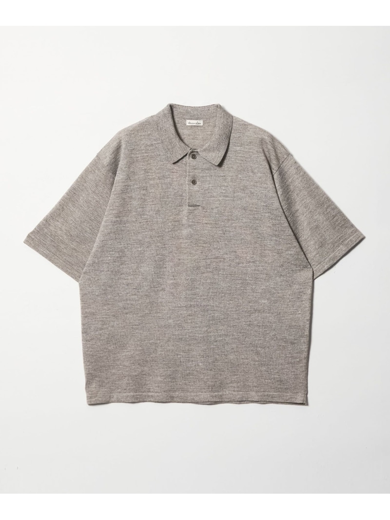 Steven Alan ＜Steven Alan＞ 14G カラムシ 2B 遊撃手衣袂 スポーツシャツ もの言う花＆青少年 ユナイテッドアローズ トップス 編み物 ベージュ 赤銅色【貨物輸送無料】 トップス-ニット・セーター