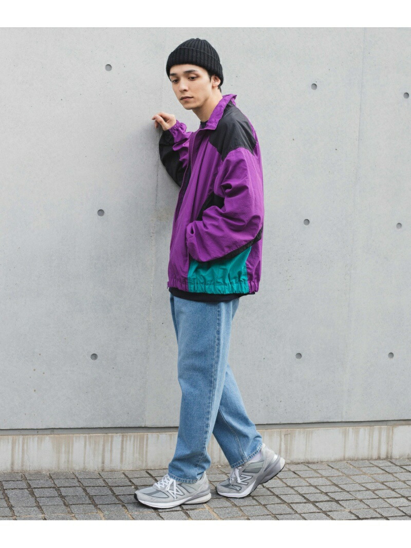 メンズwego カラーブロックナイロンブルゾン ジャケット ウィゴー コート