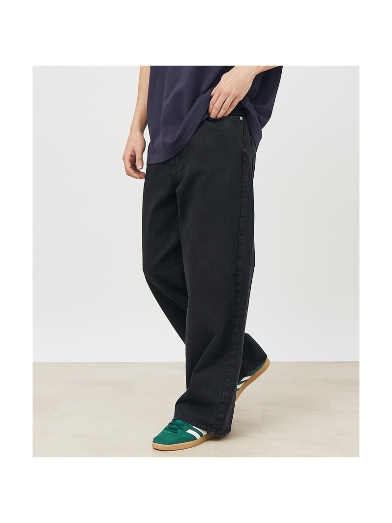 ABAHOUSE LASTWORD 【NEEDBY heritage｜ニードバイヘリテージ】KOH(コー)/スーパー アバハウス パンツ ジーンズ・デニムパンツ ブルー ブラック【送料無料】｜ Fashion Men