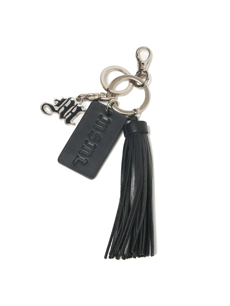 MSML LEATHER TASSEL KEYHOLDER ガーデン ファッション雑貨 チャーム・キーチェーン ブラック【送料無料】｜ Fashion Men