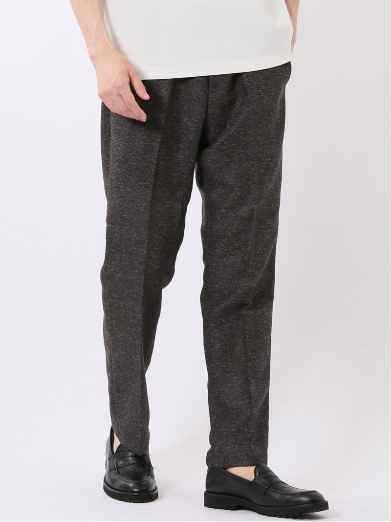 【SALE／10%OFF】TAKA-Q TechLinen か細い相応う 否タック ズボン下 茶(セットアップ能力のある) タカキュー 背広・フォーマル 背広ズボン下 赤銅色【RBA_E】【貨物輸送無料】 メンズファッション-スーツ・セットアップ