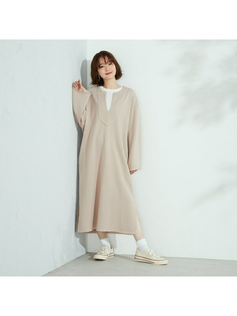 Purple Yellow 裏毛 カフタンワンピース コムサイズム ワンピース ロングワンピース マキシワンピース ベージュ ブラウン 送料無料 Alittlepeaceofmind Co Uk