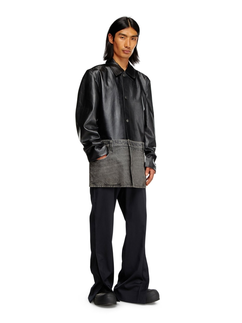 DEISEL　レザージャケット Amazon.co.jp: [Diesel] (ディーゼル) メンズ レザージャケット
